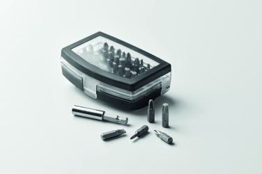 Logotrade promotional gift picture of: 32 pcs screwdriver bit set
