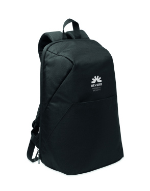 Logo trade corporate gifts image of: 600D RPET backpack trolley
