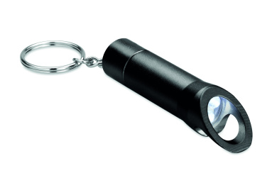 Logotrade promotional gift image of: Metal torch key ring Ylivieska