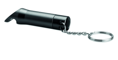 Logotrade advertising product picture of: Metal torch key ring Ylivieska