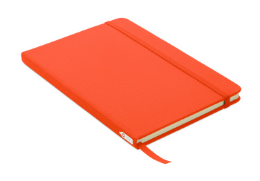 Logo trade promotional merchandise picture of: A5 RPET notebook 80 lined