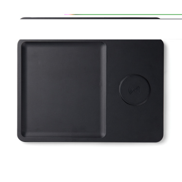 Logo trade promotional gifts picture of: VINGA Timo RCS desk charger and accessory tray