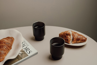 Logo trade promotional products picture of: VINGA Nagano RCS  recycled SS mugs, set of 2