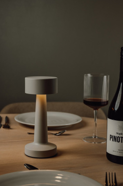 Logo trade promotional merchandise image of: VINGA Maris RCS recycled ABS table lamp