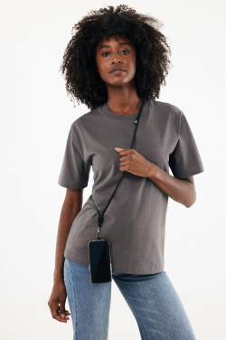 Logo trade promotional giveaway photo of: CarryLoop RCS recycled PET adjustable phone holder lanyard