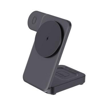 Logotrade promotional product picture of: Urban Vitamin Arcadia RCS rplastic 15W 3in1 magnetic charger