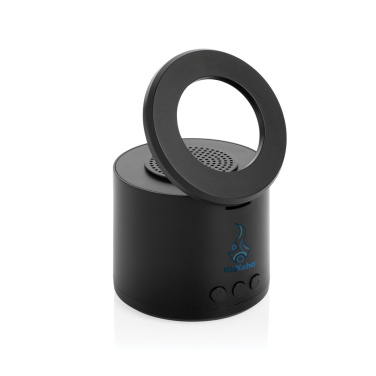 Logo trade corporate gift photo of: Magpulse RCS recycled plastic 3W speaker w/magnetic holder