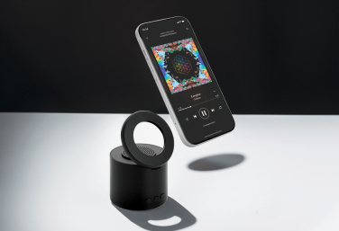 Logotrade business gift image of: Magpulse RCS recycled plastic 3W speaker w/magnetic holder