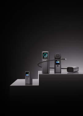 Logo trade promotional merchandise image of: Urban Vitamin Sunnyvale 100W 15.000mAh magnetic powerbank