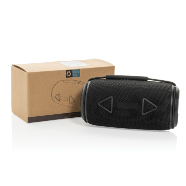 Logotrade promotional gift picture of: Prisma RCS recycled plastic IPX 4 waterpoof 16W speaker