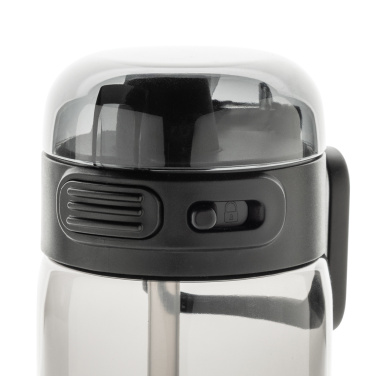 Logo trade promotional giveaways image of: SipnLock RCS RPET Leakproof sports water bottle 800ML