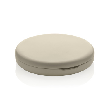 Logo trade advertising products image of: Lumora RCS recycled plastic LED re-chargeable make-up mirror