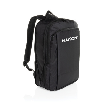 Logotrade promotional giveaway picture of: Flexpack Aware™ RPET Expandable Slim 15.6" Laptop Backpack