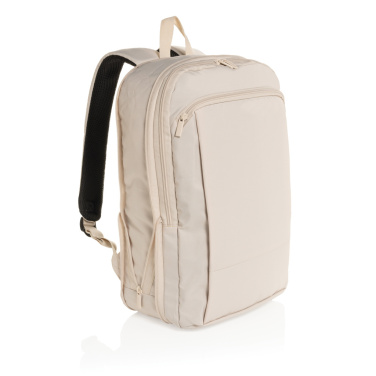 Logotrade promotional merchandise picture of: Flexpack Aware™ RPET Expandable Slim 15.6" Laptop Backpack