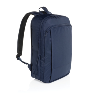 Logotrade promotional gift picture of: Flexpack Aware™ RPET Expandable Slim 15.6" Laptop Backpack