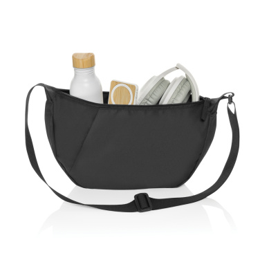 Logotrade promotional product image of: Crescent XL AWARE™ RPET half moon sling bag