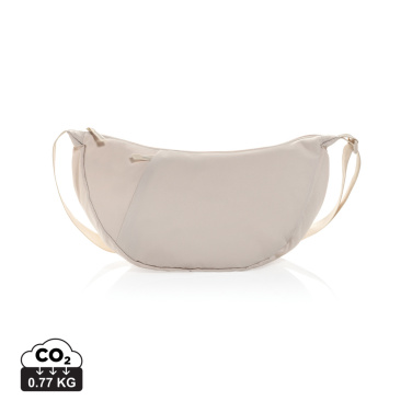 Logo trade promotional items image of: Crescent XL AWARE™ RPET half moon sling bag