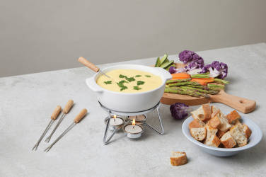 Logo trade promotional merchandise picture of: BOSKA Cheese Fondue Set Party - 750 ml