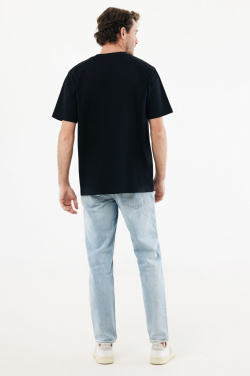 Logo trade promotional gifts picture of: IQONIQ Nikko heavyweight recycled cotton t-shirt