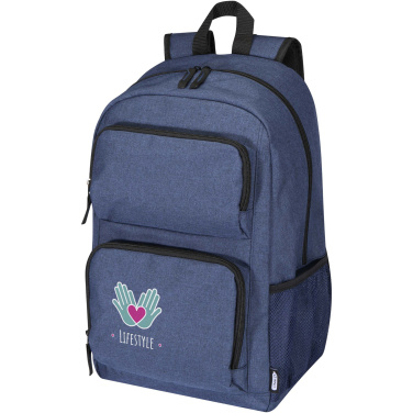 Logo trade promotional giveaways image of: Graphite Deluxe 15" laptop backpack 20L