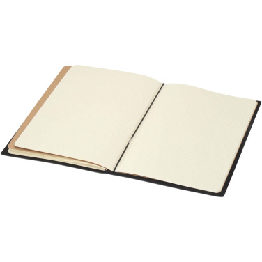 Logo trade promotional item photo of: Slyk A5 refillable notebook with two cahiers