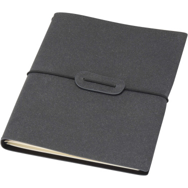 Logo trade promotional items image of: Slyk A5 refillable notebook with two cahiers