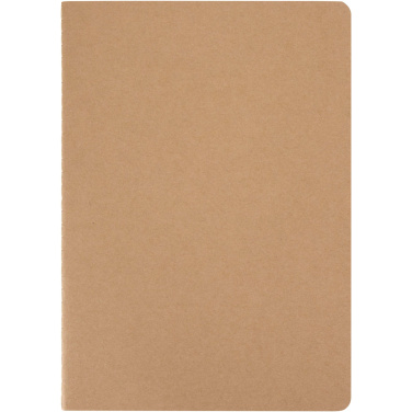 Logotrade promotional product picture of: Slyk A5 kraft cahier notebook with dotted pages