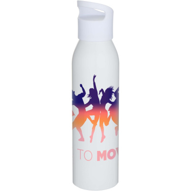 Logo trade corporate gifts image of: Sky 650 ml RCS recycled single wall stainless steel water bottle