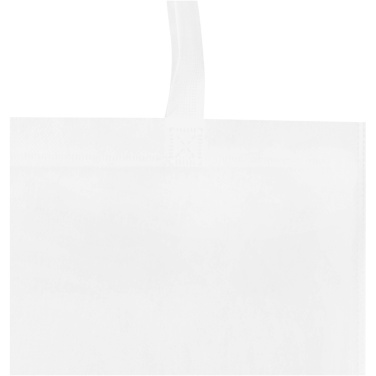 Logo trade promotional gift photo of: EcoSeal GRS recycled nonwoven convention tote bag 6L