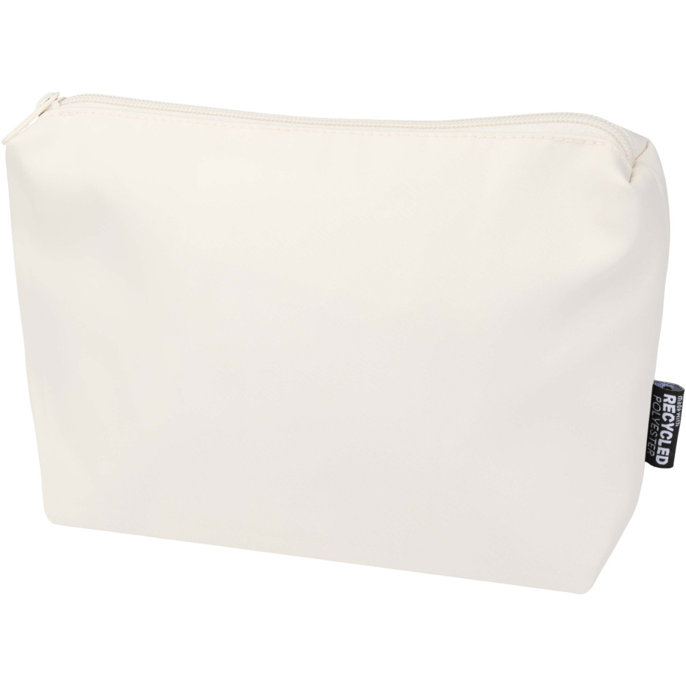 Logotrade promotional product image of: Trip Aware™ recycled travel toiletry pouch 2L