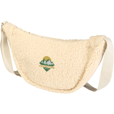 Logo trade promotional gifts picture of: Bear GRS recycled sherpa crossbody bag 3L