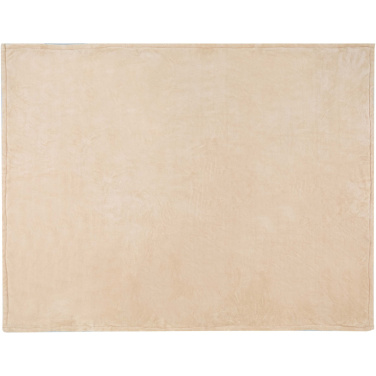 Logotrade advertising product image of: Ashen GRS recycled sherpa blanket