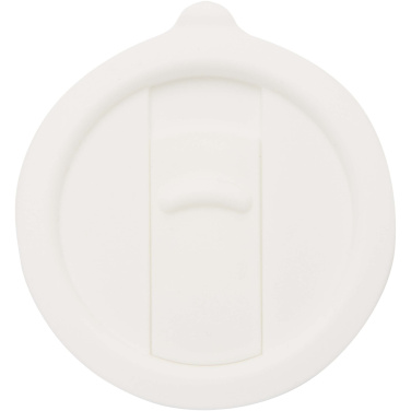 Logo trade promotional items picture of: Carter 450 ml ceramic mug with plastic lid