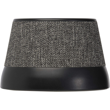 Logo trade promotional merchandise photo of: Horna 3W recycled plastic magnetic wireless speaker