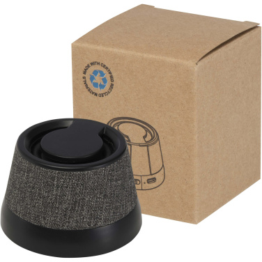 Logotrade promotional gift image of: Horna 3W recycled plastic magnetic wireless speaker