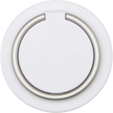 Logo trade promotional merchandise image of: Albali recycled plastic magnetic phone holder with ring stand