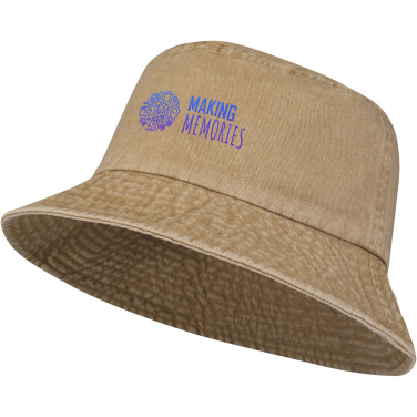 Logo trade promotional giveaway photo of: Mitica washed sun hat