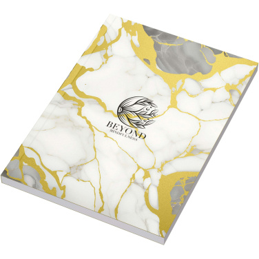 Logotrade corporate gift image of: Novella Austen A5 metallic soft cover notebook - 100 sheets