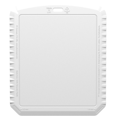 Logo trade corporate gifts image of: Thrym rectangular recycled plastic ice scraper