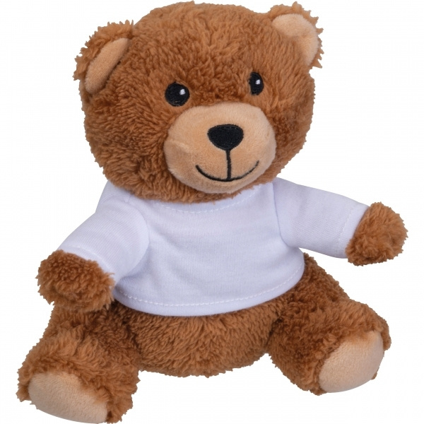 Logotrade promotional product image of: Plush teddy bear HELSINKI
