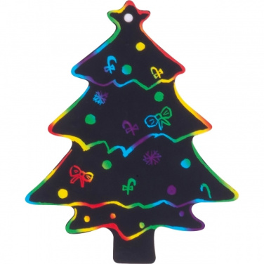 Logotrade business gifts photo of: Scratch-off Christmas ornaments SOUTH POLE