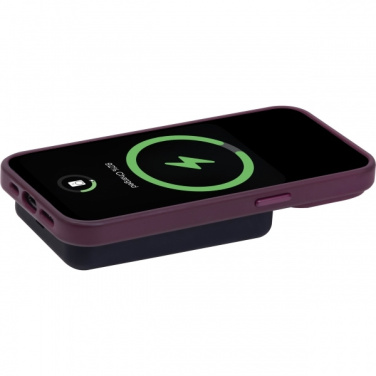 Logo trade business gift photo of: Wireless power bank 5 000 mAh CAIRO