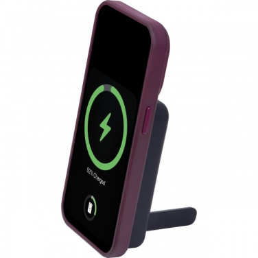 Logo trade corporate gifts image of: Wireless power bank 5 000 mAh CAIRO