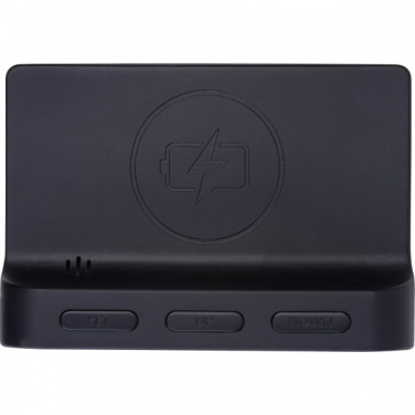 Logotrade promotional merchandise picture of: Alarm Clock and Wireless Charger ADELAIDE