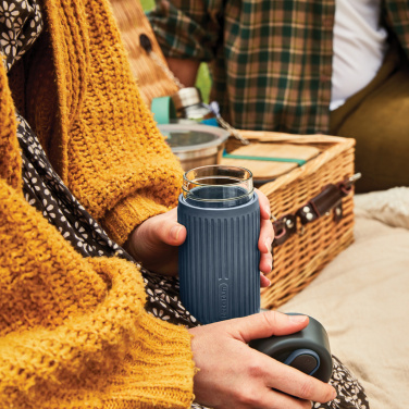 Logo trade promotional gifts image of: Black+Blum Glass Travel Cup 340ML