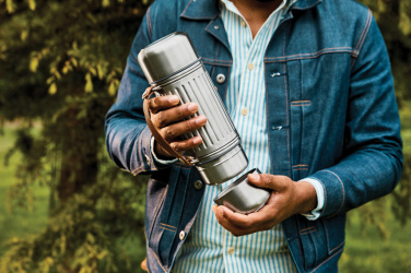 Logo trade advertising product photo of: Black+Blum Explorer Flask Duo 1L