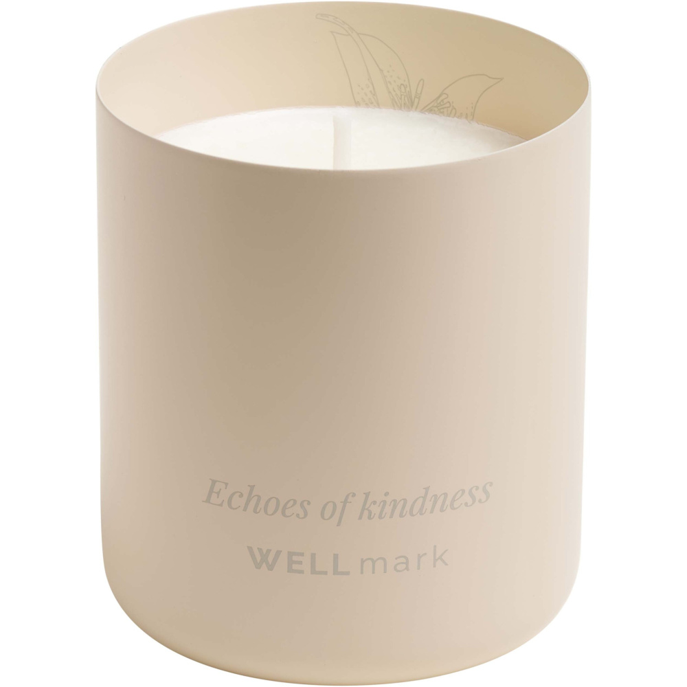 Logo trade corporate gifts image of: Wellmark scented candle