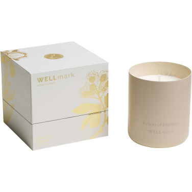 Logo trade promotional item photo of: Wellmark scented candle