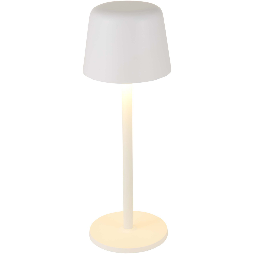 Logo trade promotional gift photo of: Alya rechargeable dimmable table lamp with 3 light modes