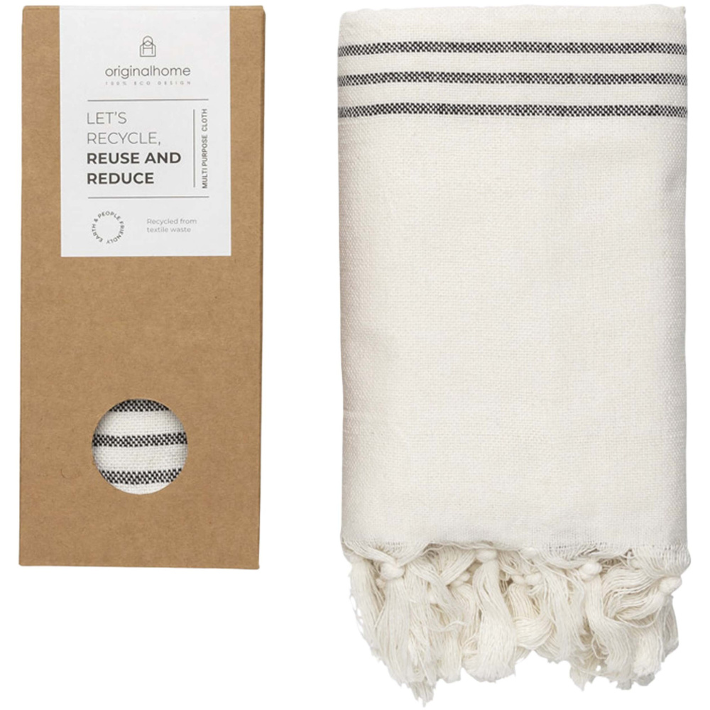 Logo trade promotional gifts image of: Originalhome recycled cloth - 85 x 175 cm